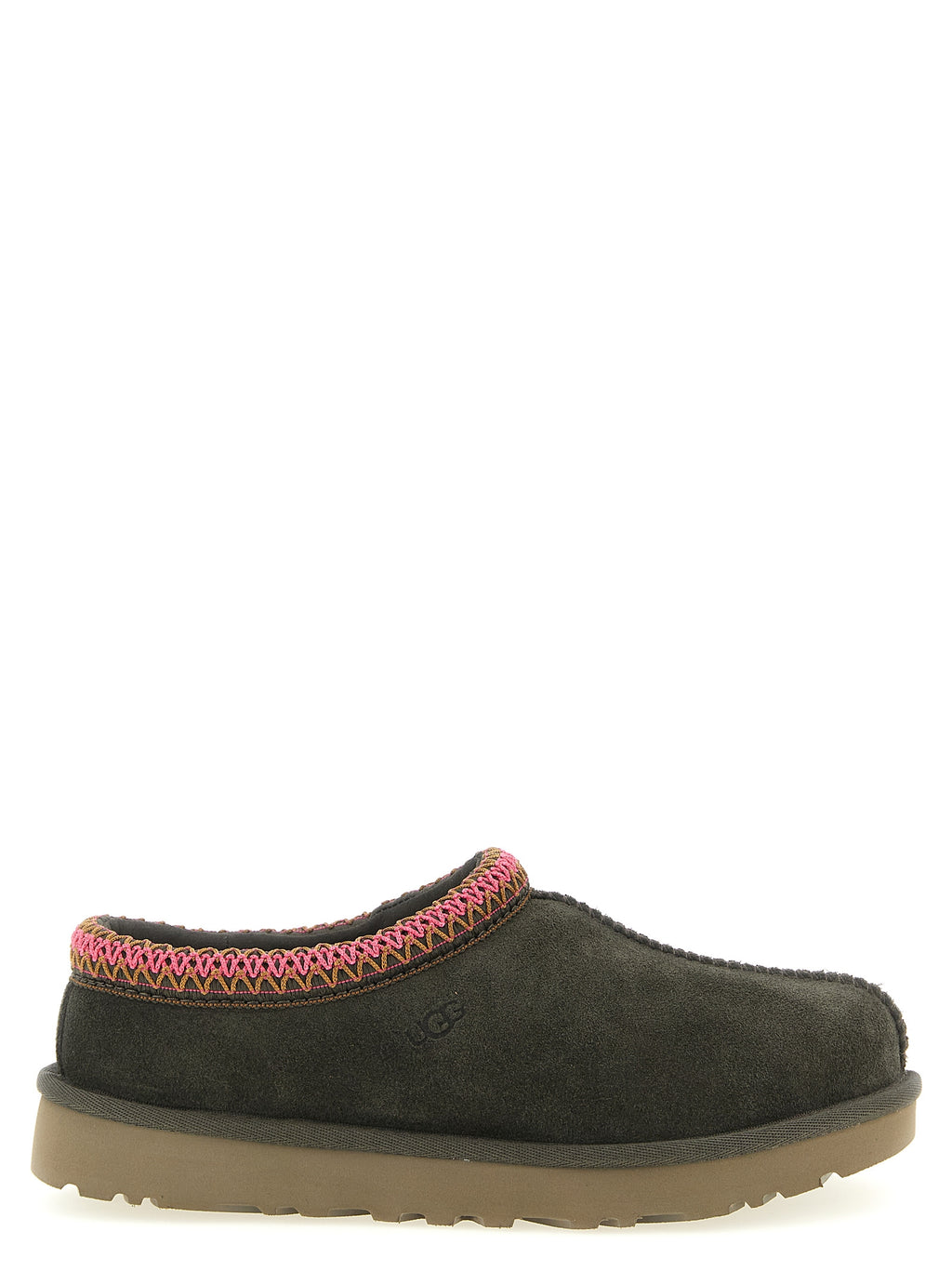UGG Brown Leather Clogs