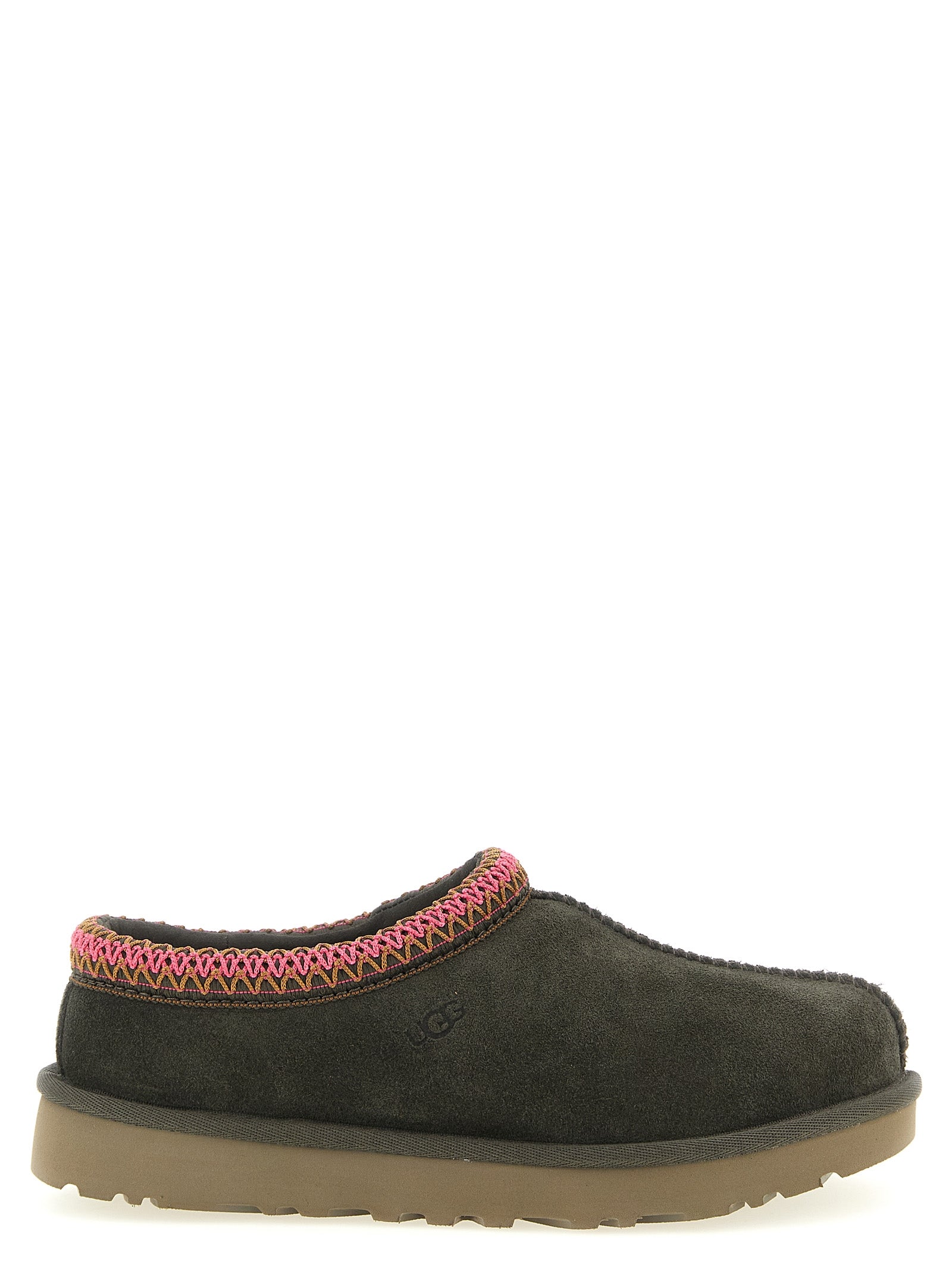 UGG Brown Leather Clogs