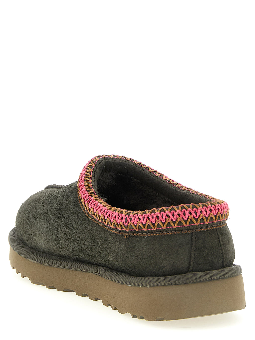 UGG Brown Leather Clogs