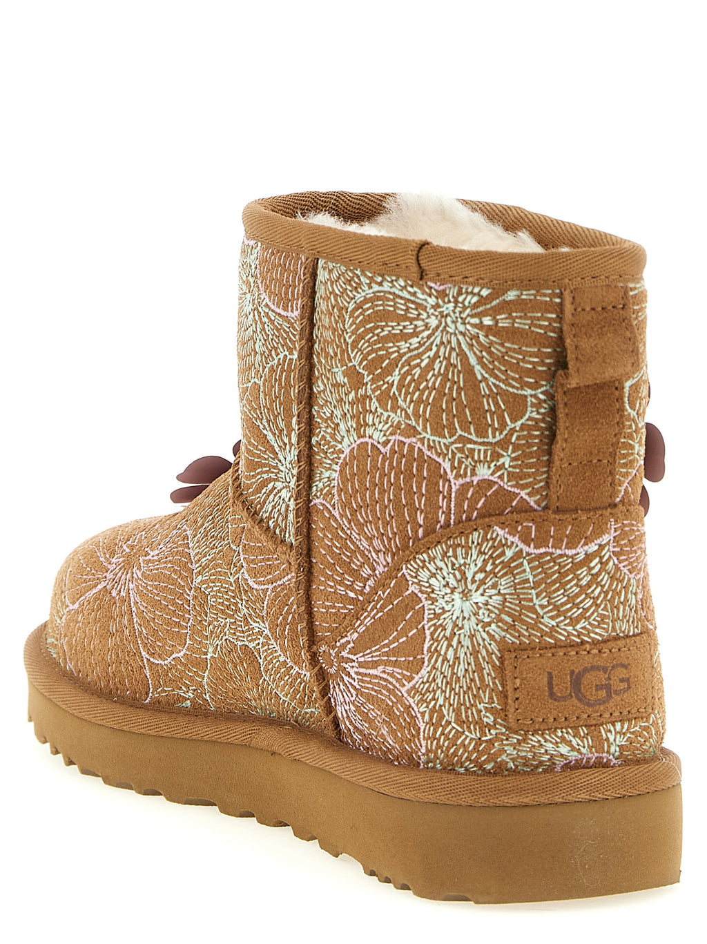 UGG Multicolor Leather Ankle Boots