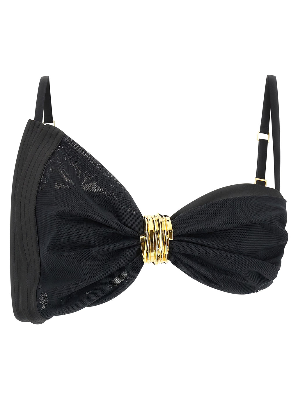 Elisabetta Franchi Black Polyamide Bra