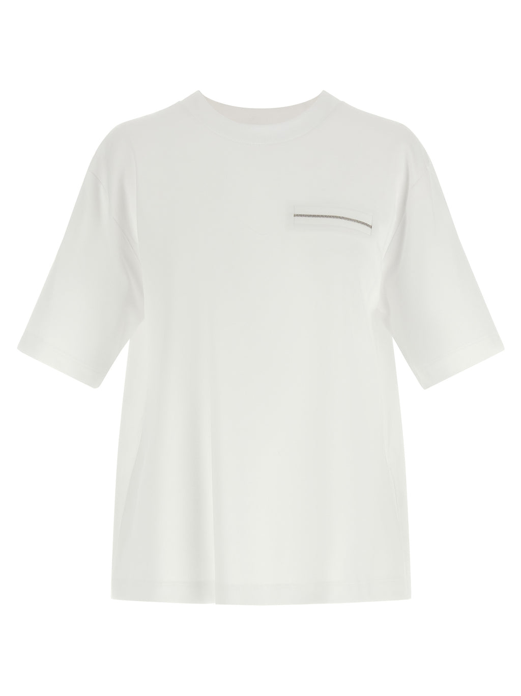 Peserico White Cotton T-Shirt