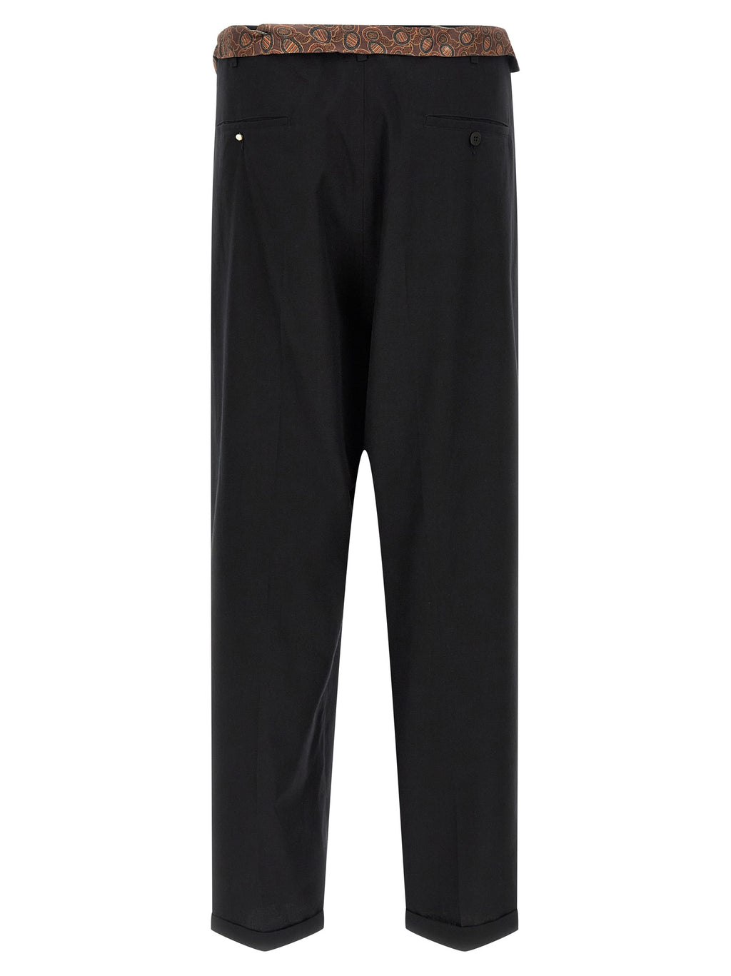 Magliano Black Cotton Casual Pants