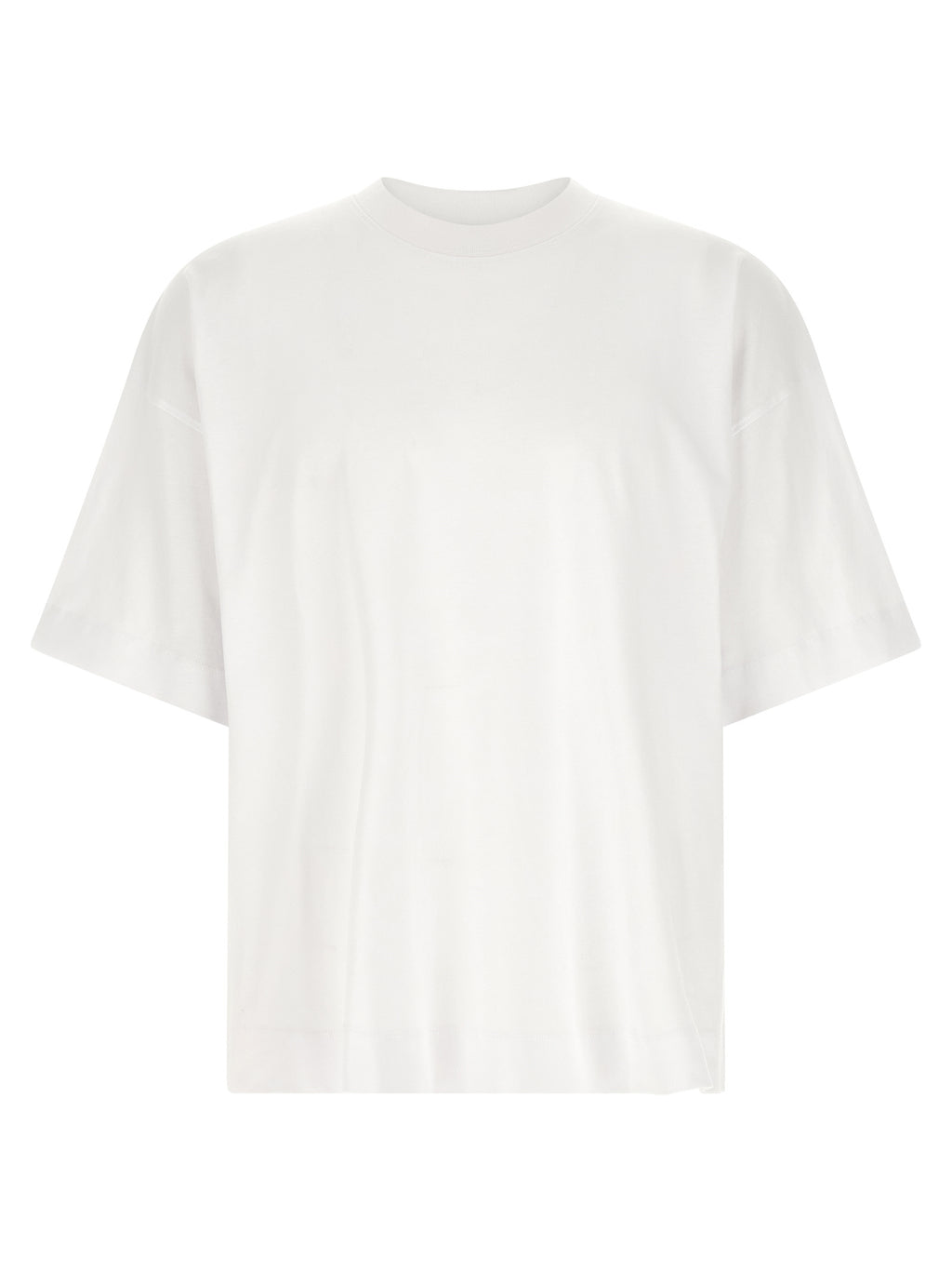Dries Van Noten White Cotton T-Shirt