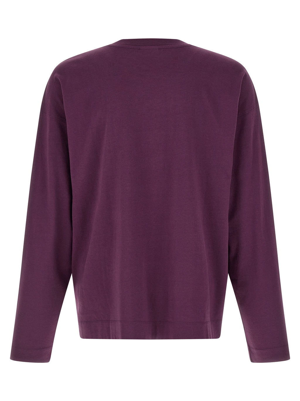 Dries Van Noten Purple Cotton T-Shirt
