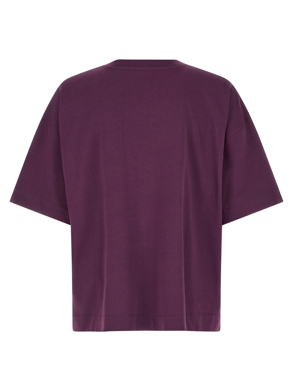 Dries Van Noten Purple Cotton T-Shirt