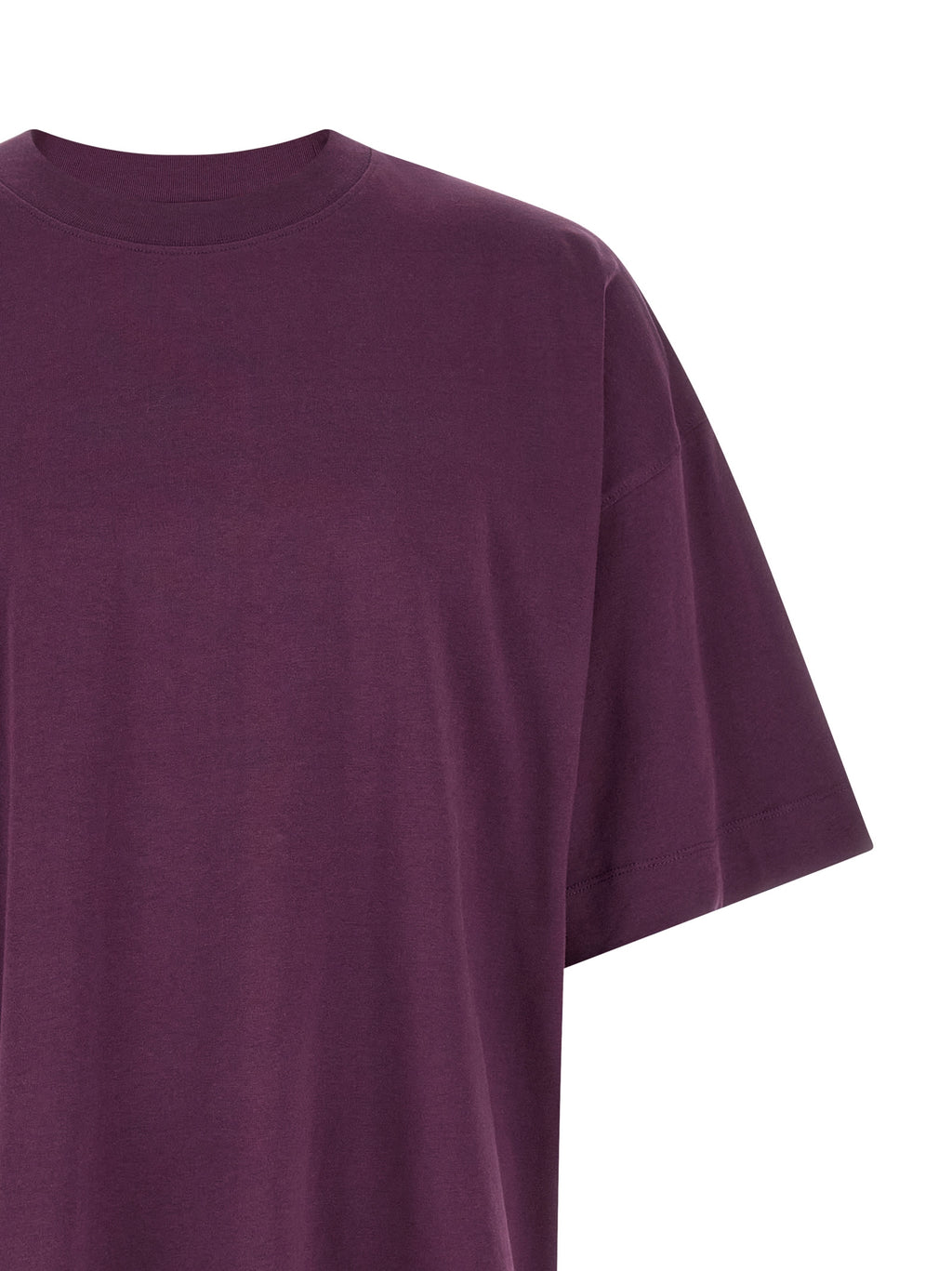 Dries Van Noten Purple Cotton T-Shirt