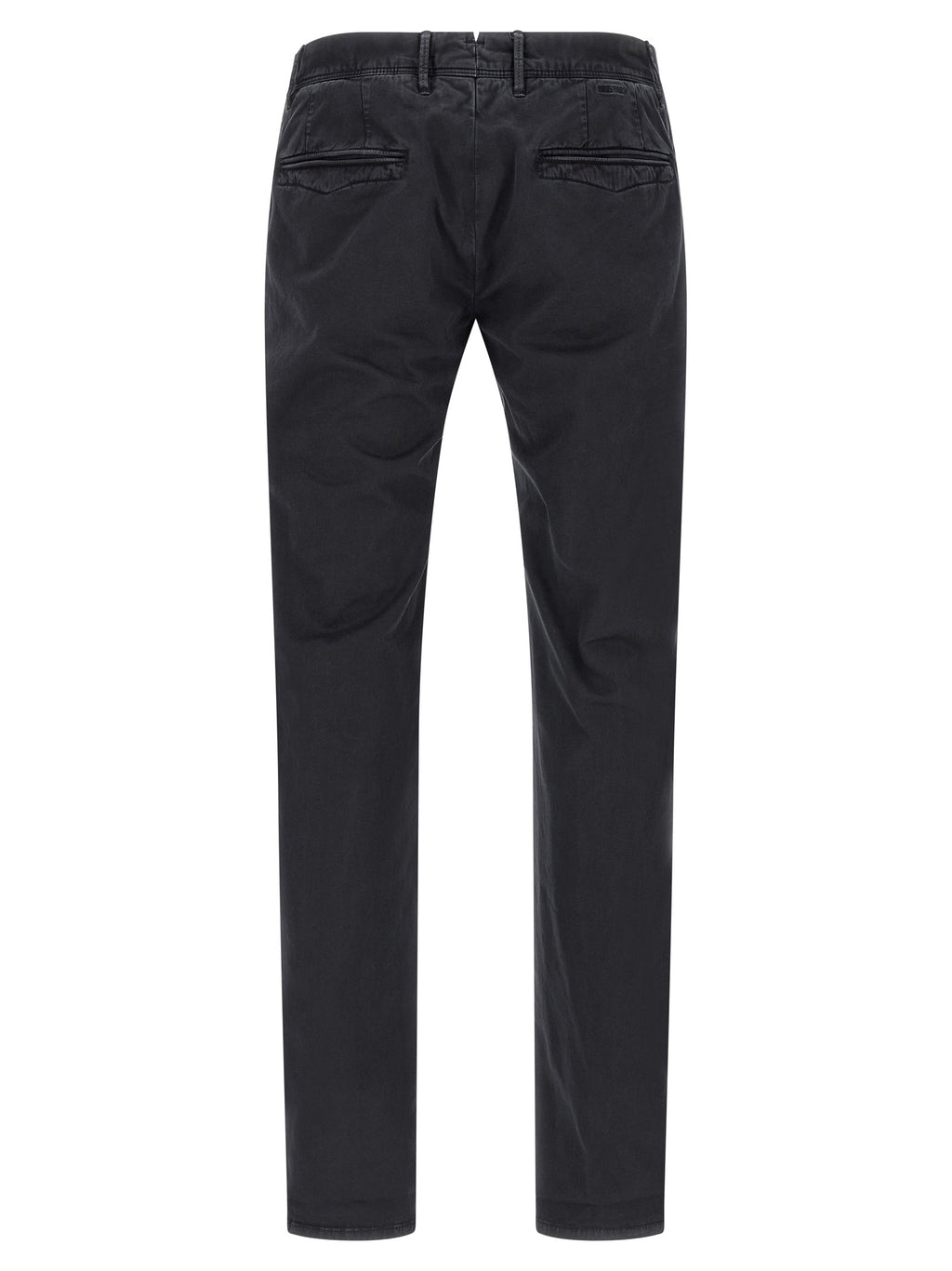 Incotex Blue Cotton Casual Pants