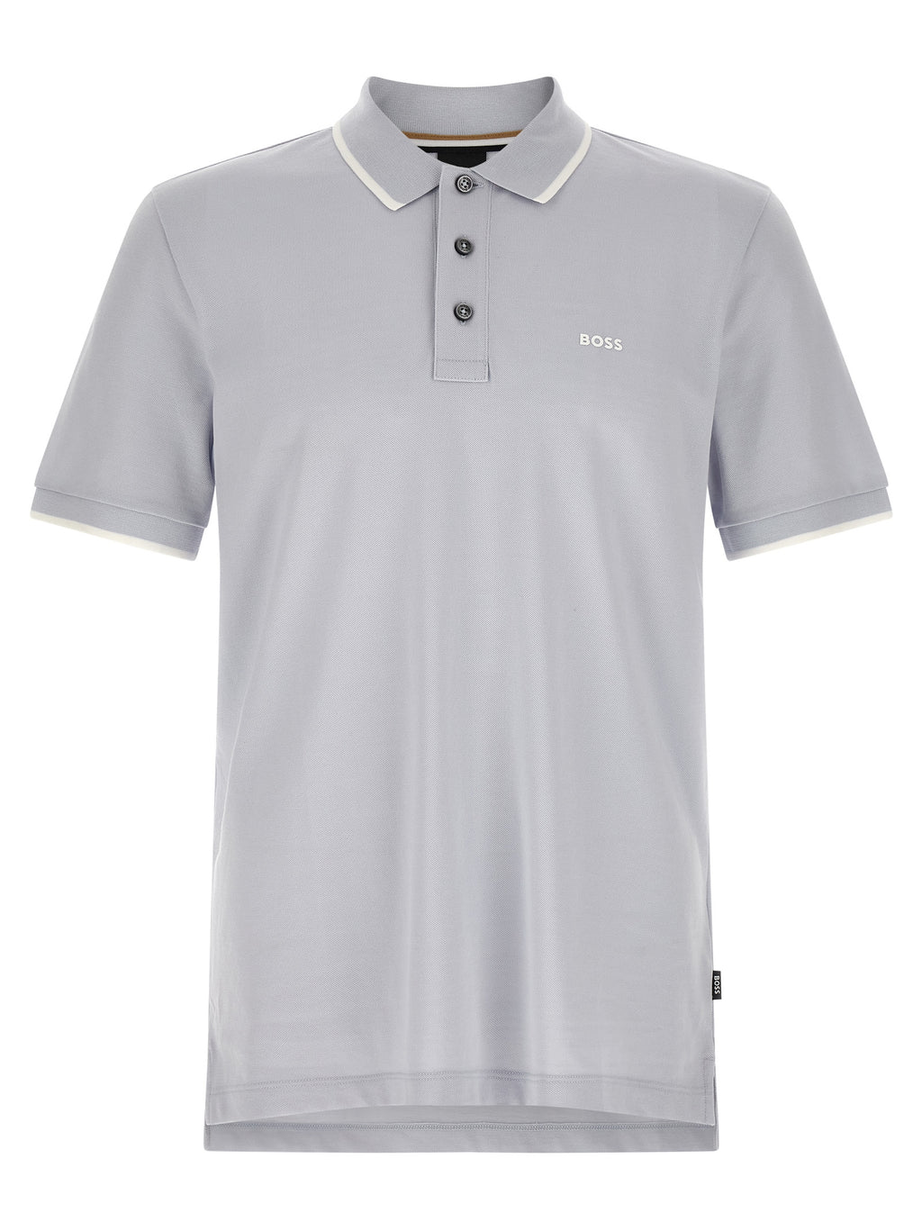 Hugo Boss Blue Cotton Polo Shirt