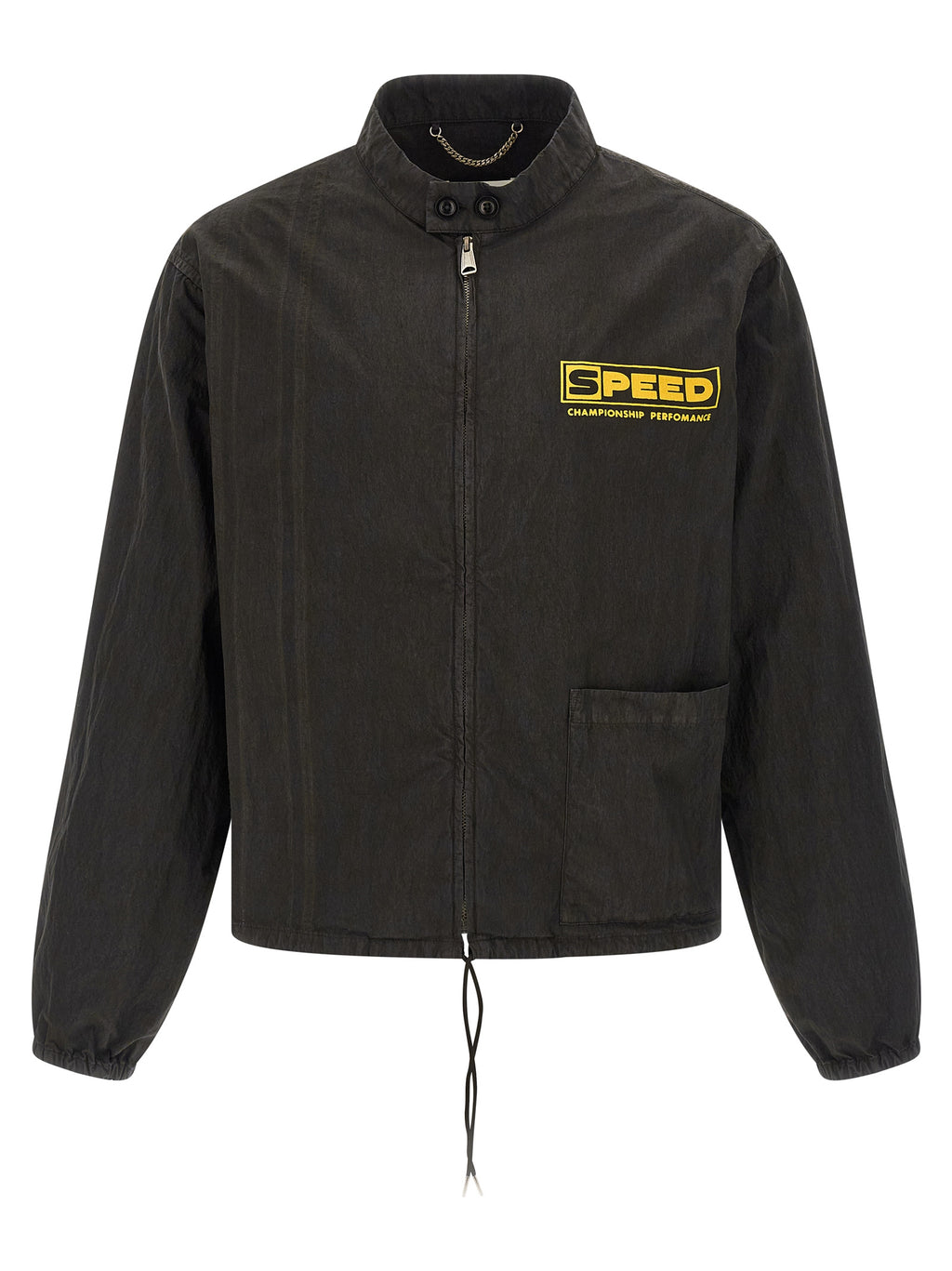 Maison Margiela Gray Cotton Shell Jacket