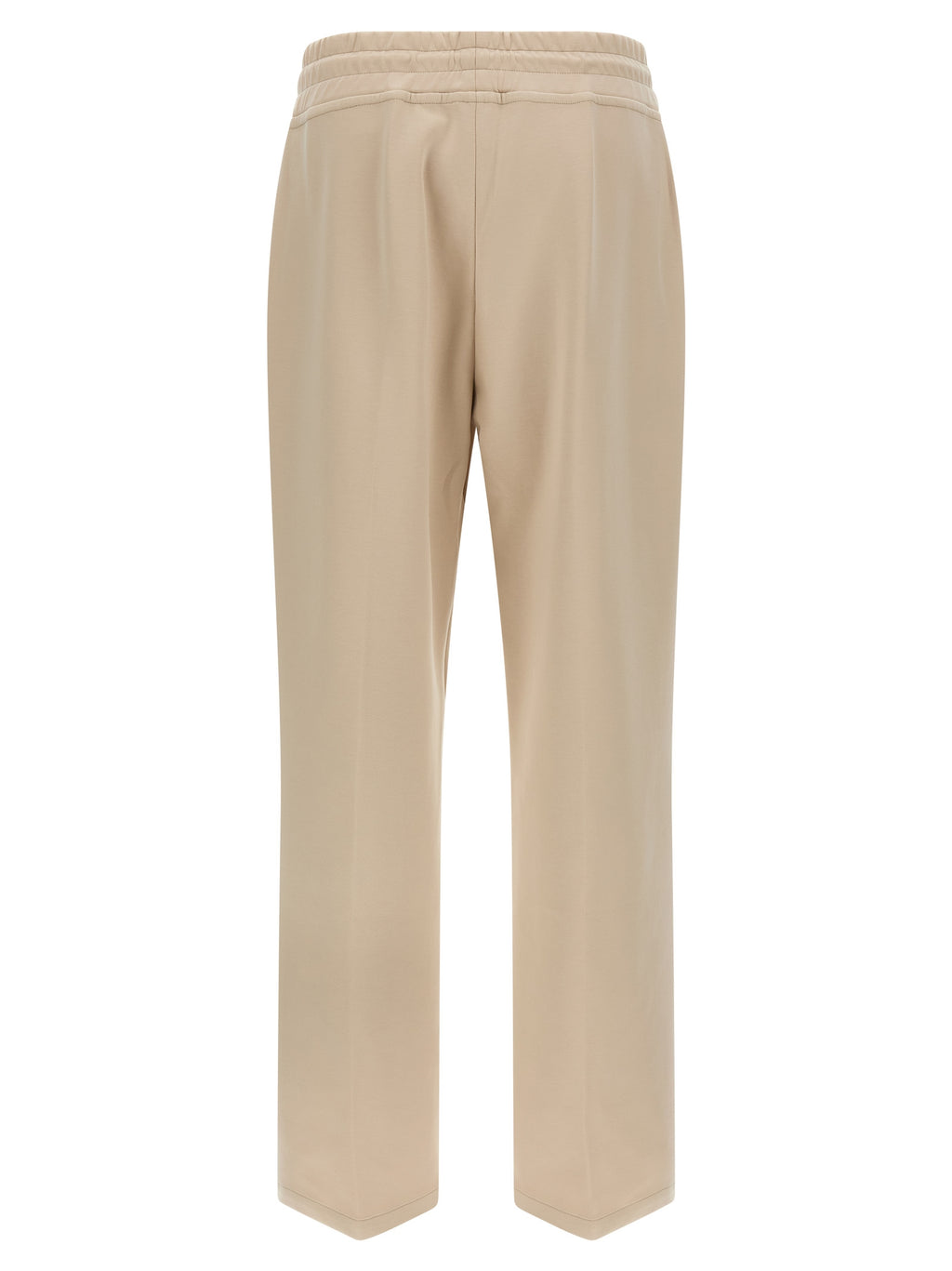 MooRER Beige Cotton Joggers (Workout Pants)