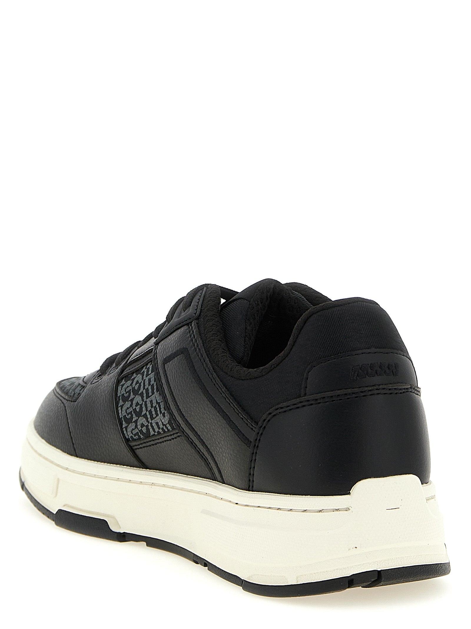 Hugo Boss Black Polyester Low Top Sneakers