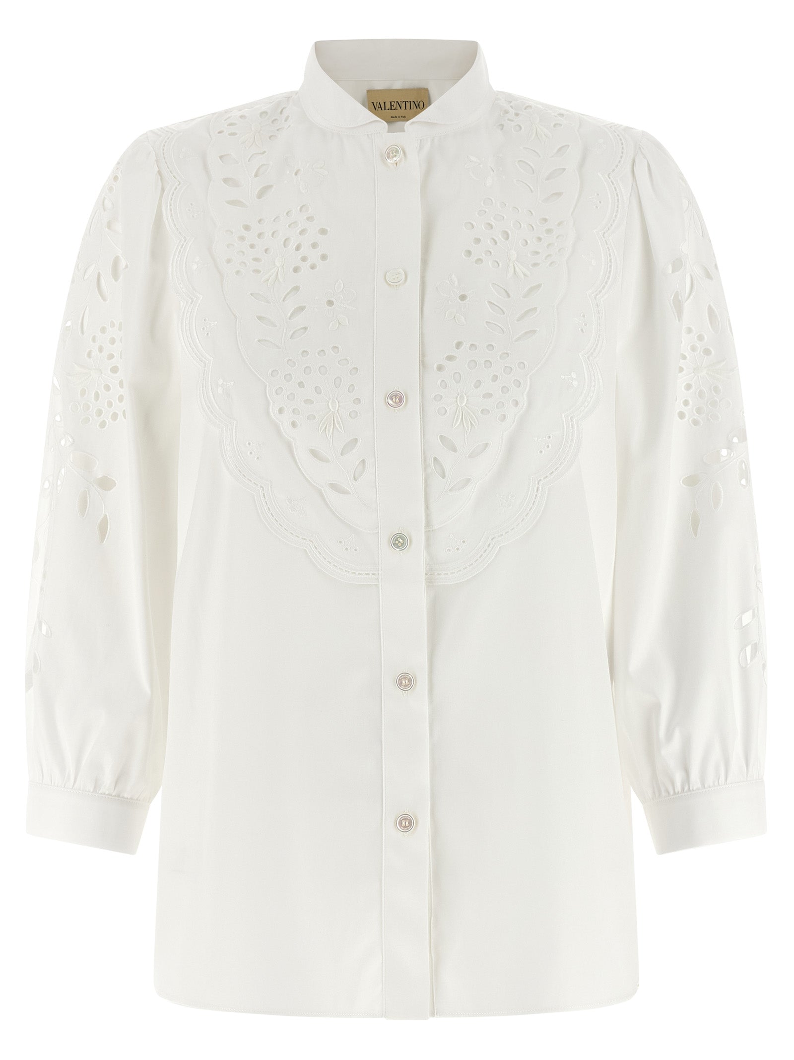 Valentino Garavani White Cotton Blouse