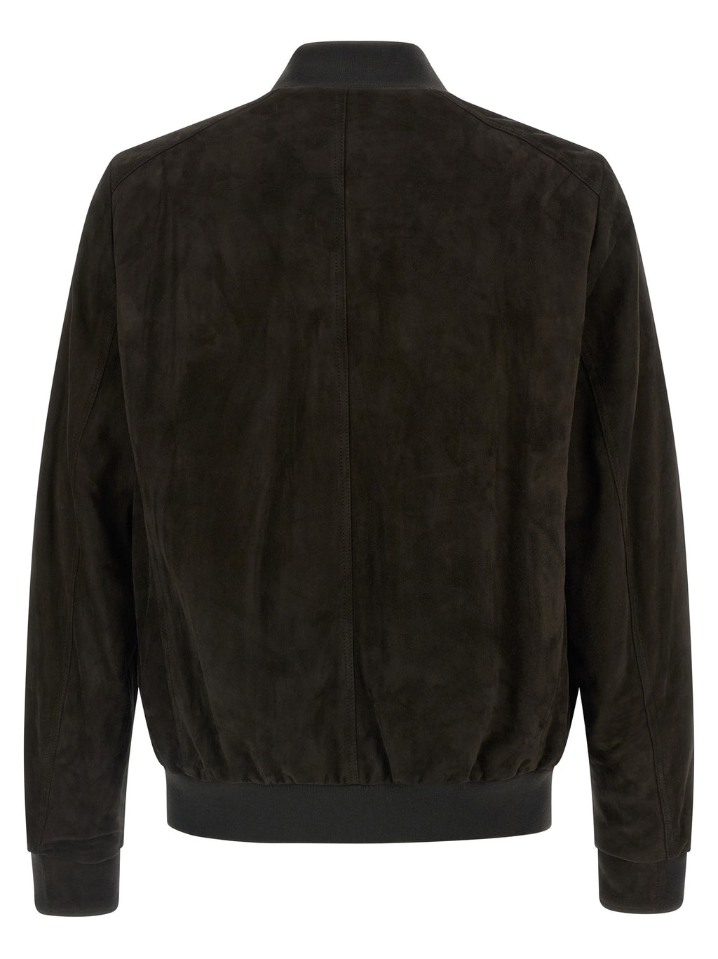 MooRER Brown Lamb Leather Leather Jacket