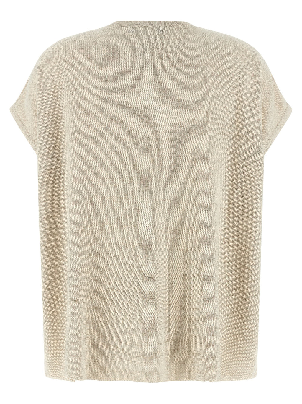 Fabiana Filippi Gold Cotton Cardigan