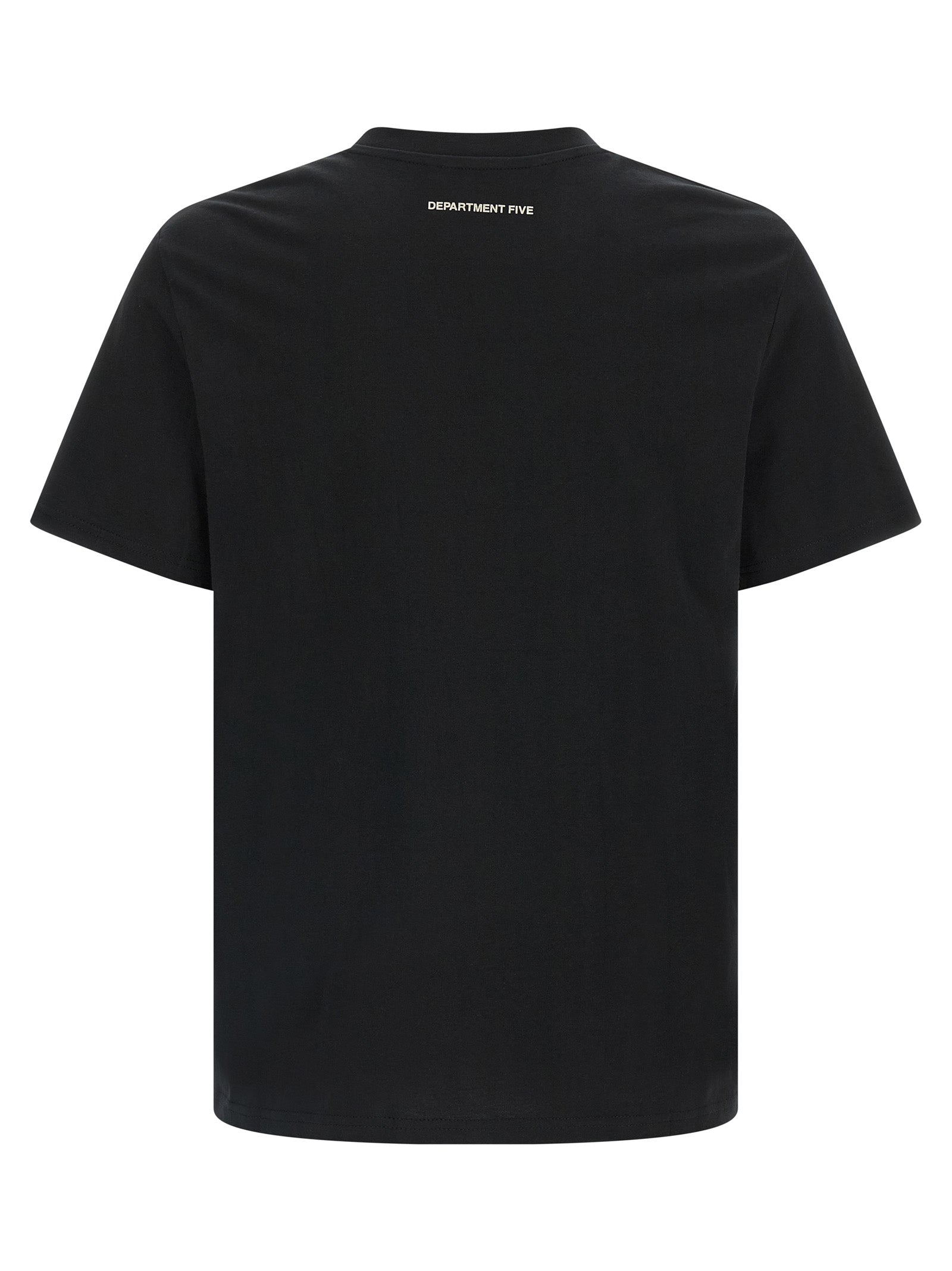 Department 5 Black Organic Cotton T-Shirt