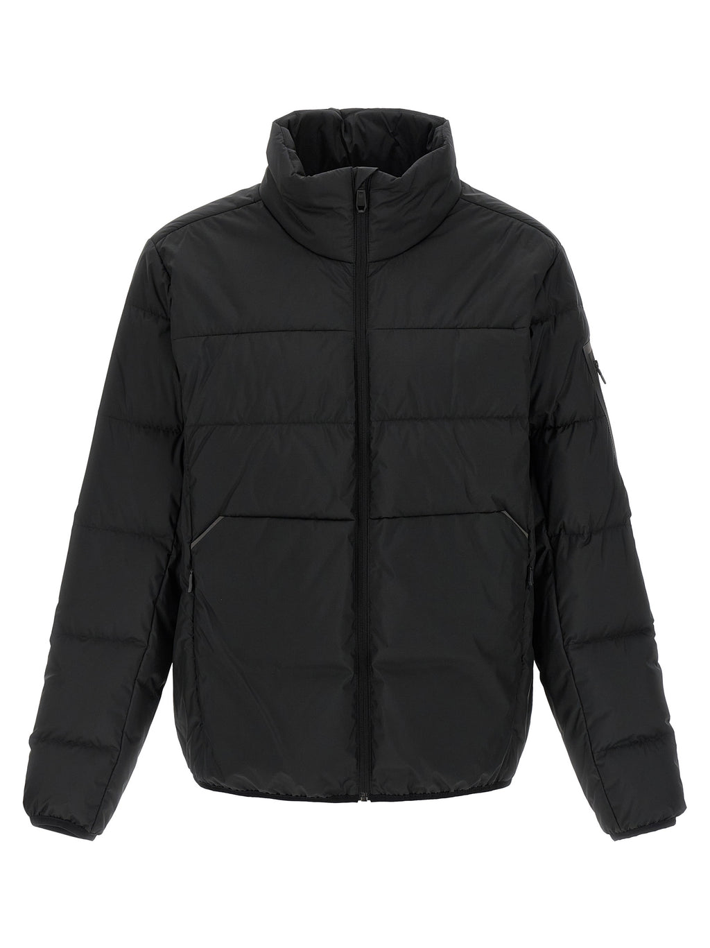 Hugo Boss Black Polyester Full-Length Jacket