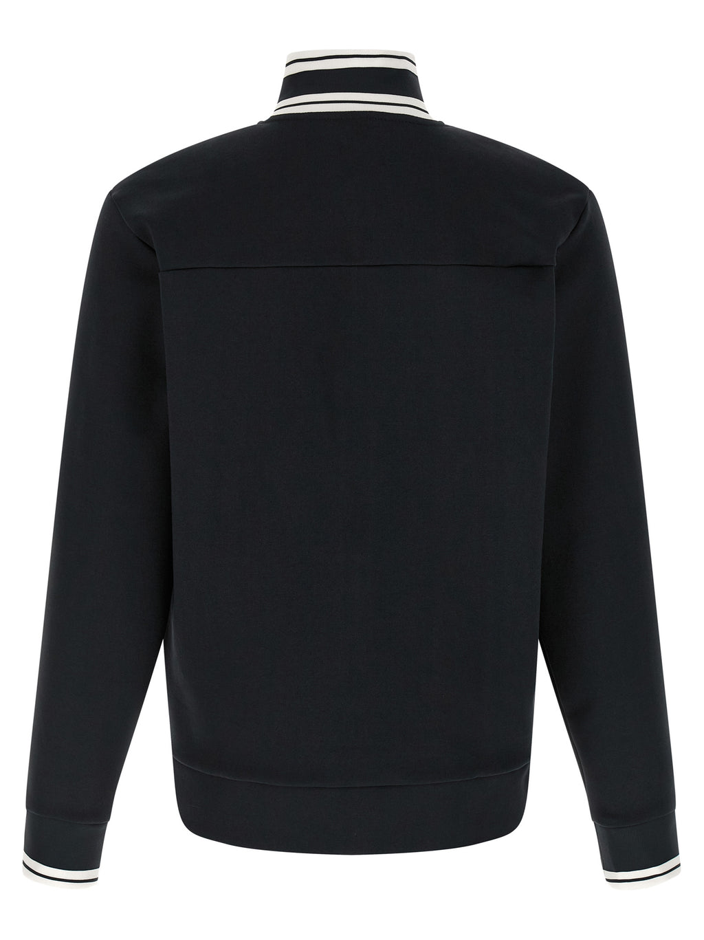 Hugo Boss Blue Cotton Sweatshirt