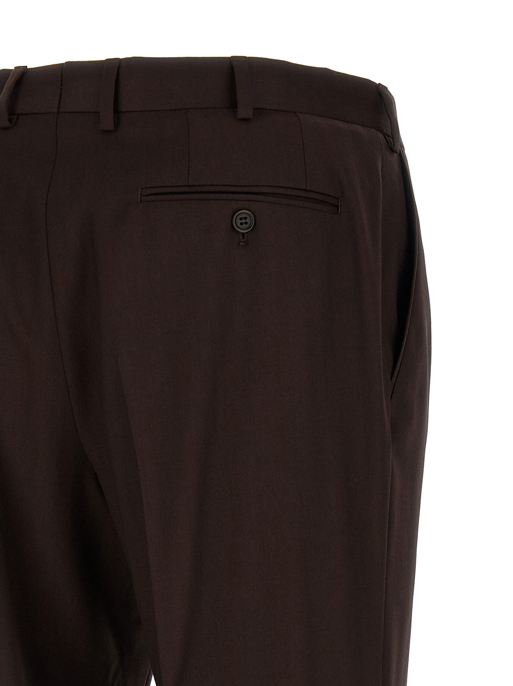 Brioni Brown Wool Two-Piece Suit