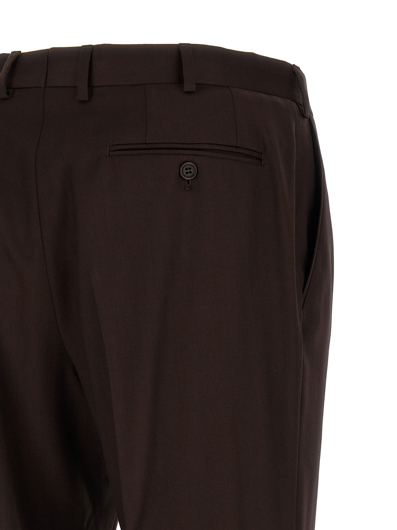 Brioni Brown Wool Two-Piece Suit