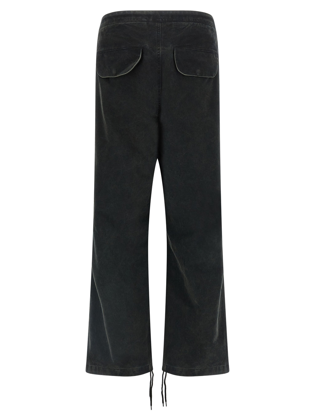 Entire Studios Black Cotton Cargo Pants