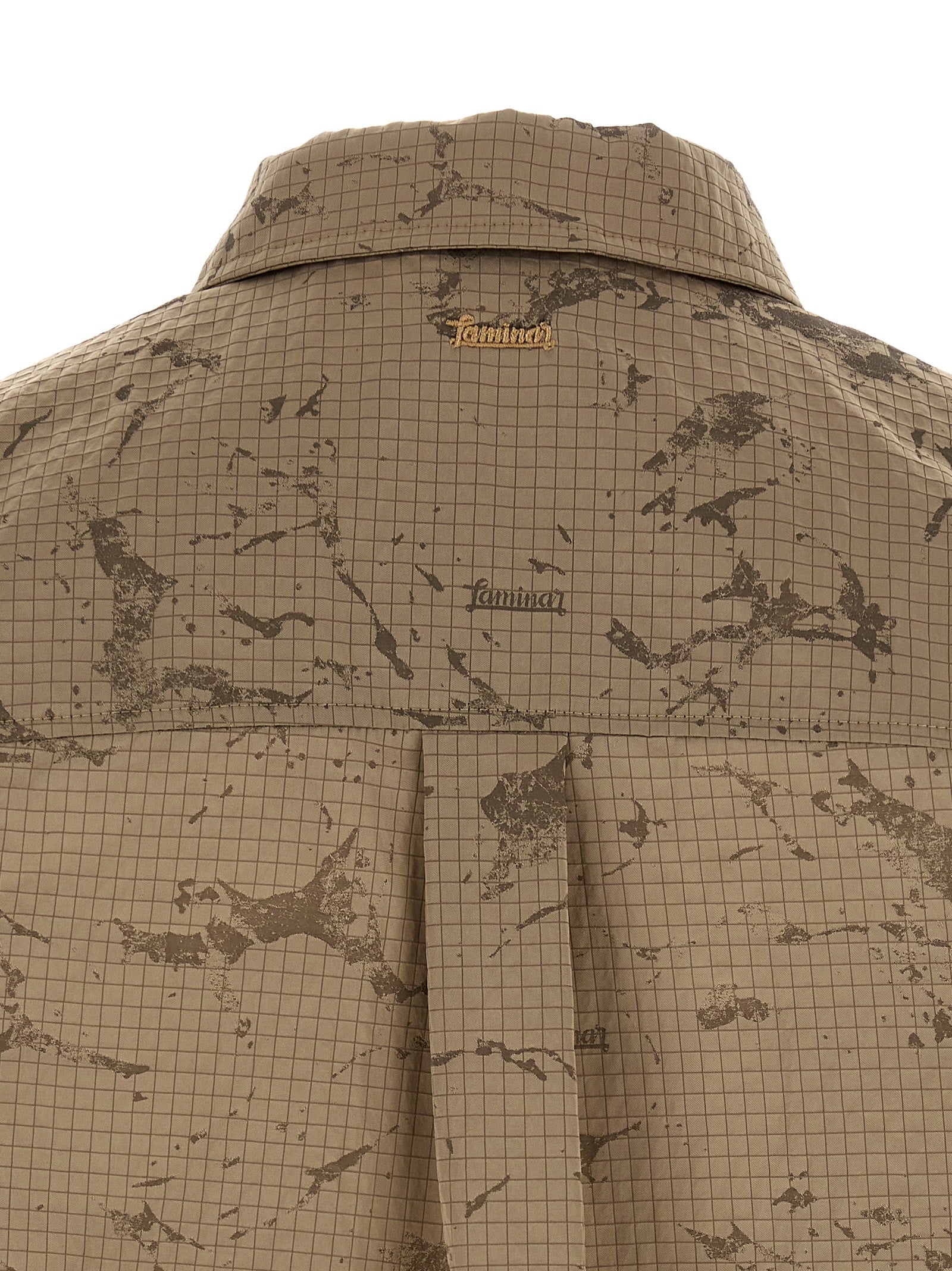 LAMINAR Beige Polyamide Blouse