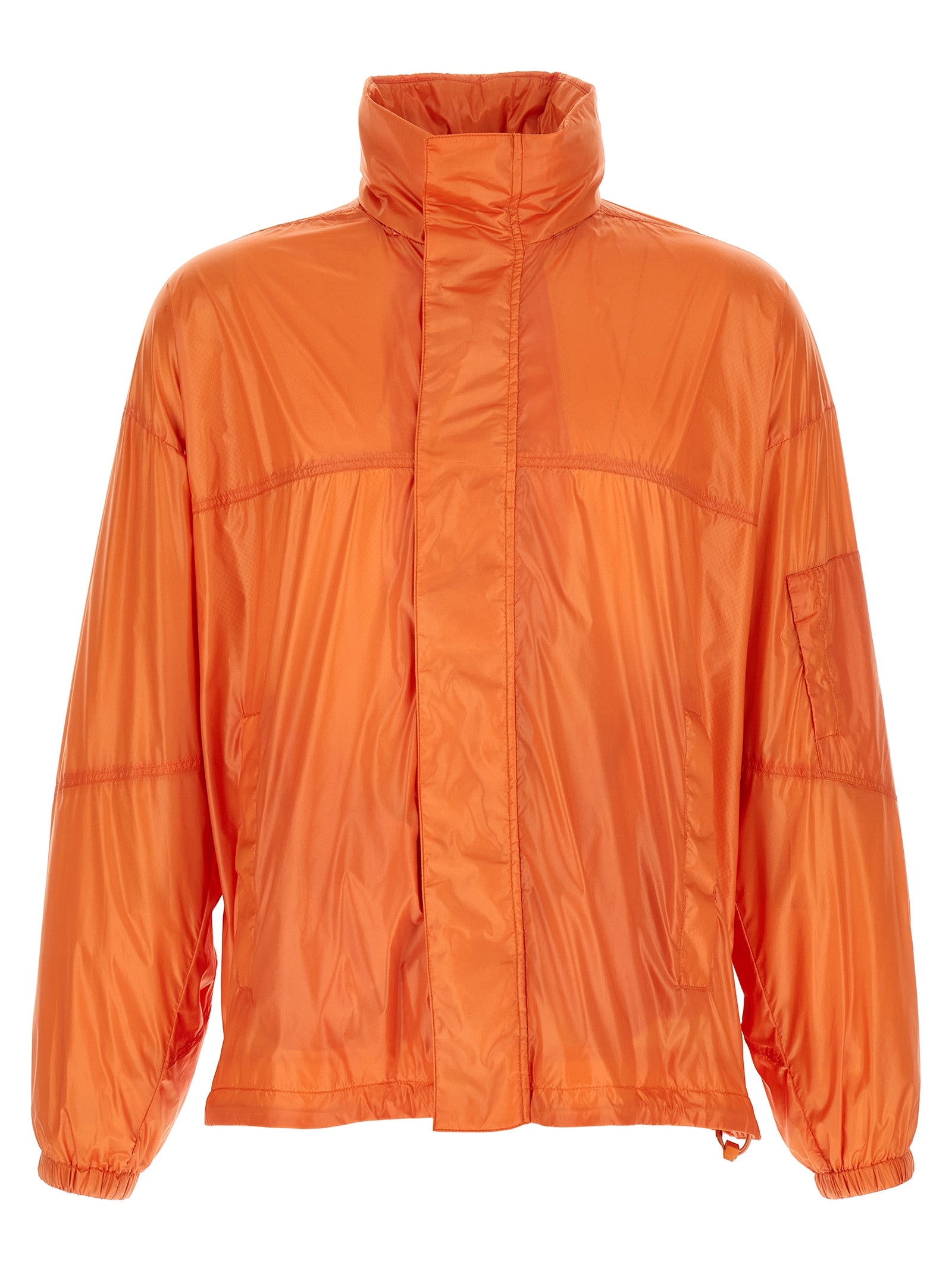 LAMINAR Orange Polyamide Shell Jacket