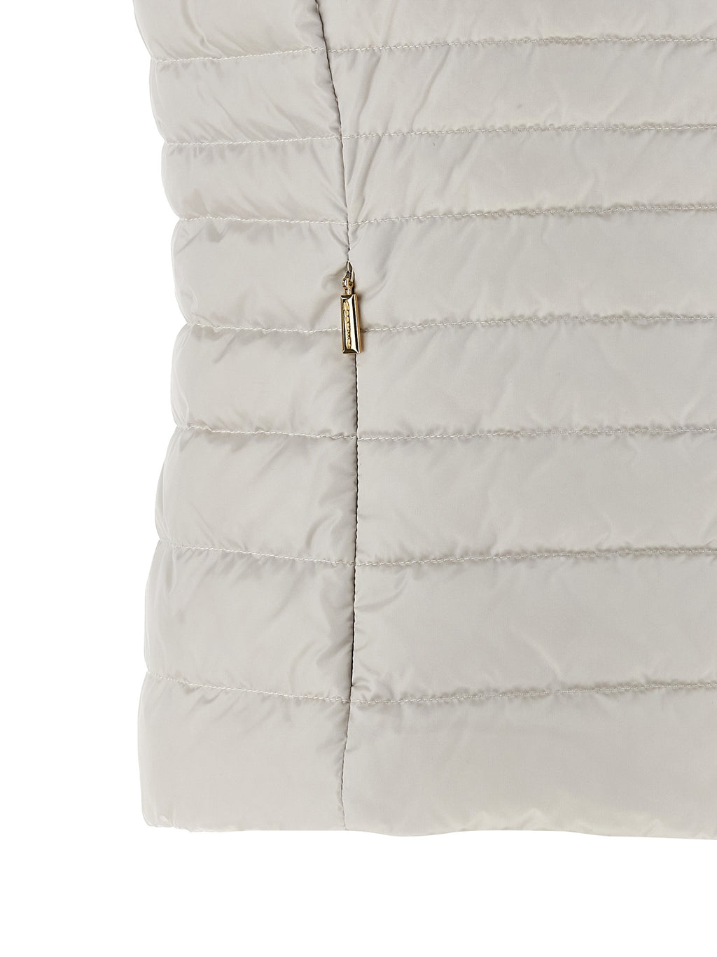 MooRER Beige Polyester Sleeveless Jacket