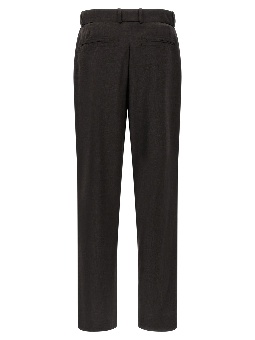 Kiko Kostadinov Brown Virgin Wool Casual Pants