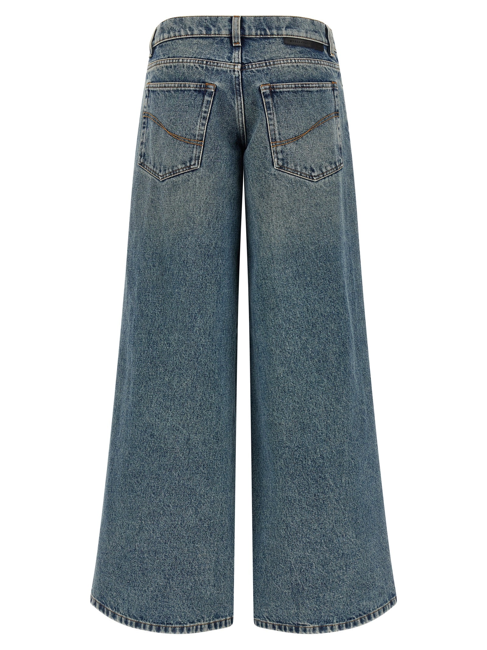 Stella McCartney Blue Cotton Jeans Denim