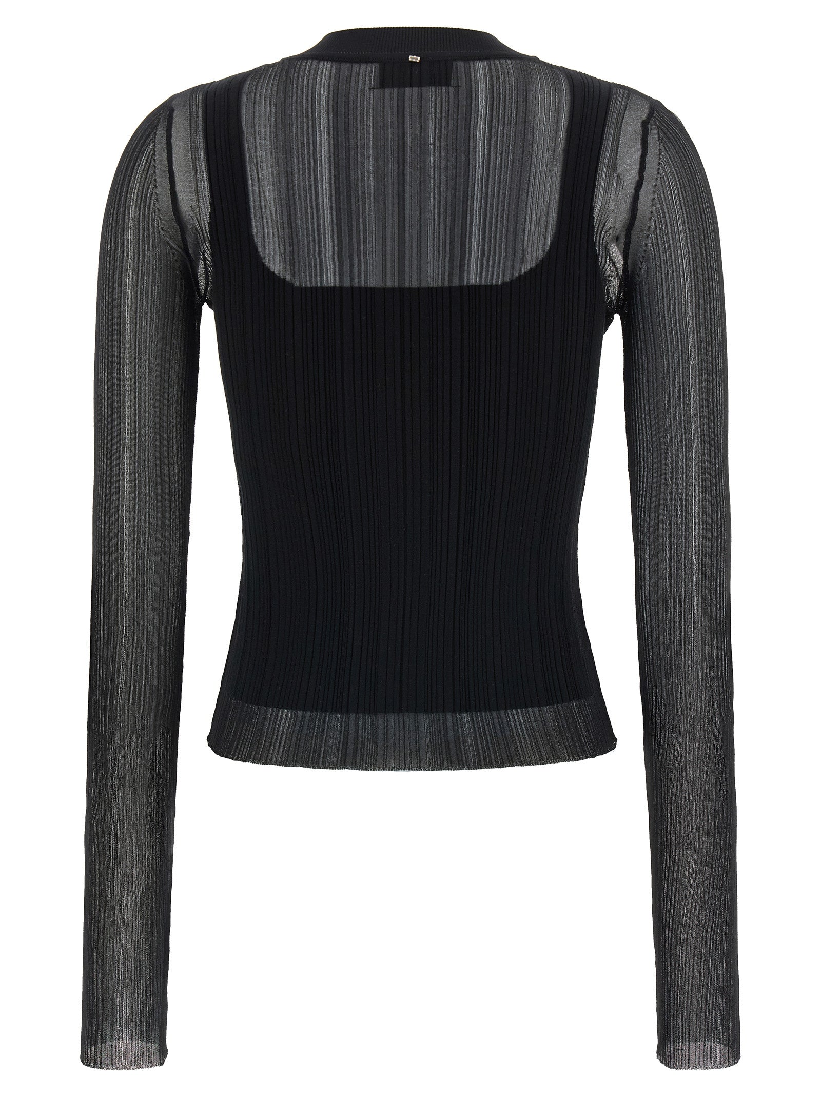 Sportmax Black Viscose Cardigan
