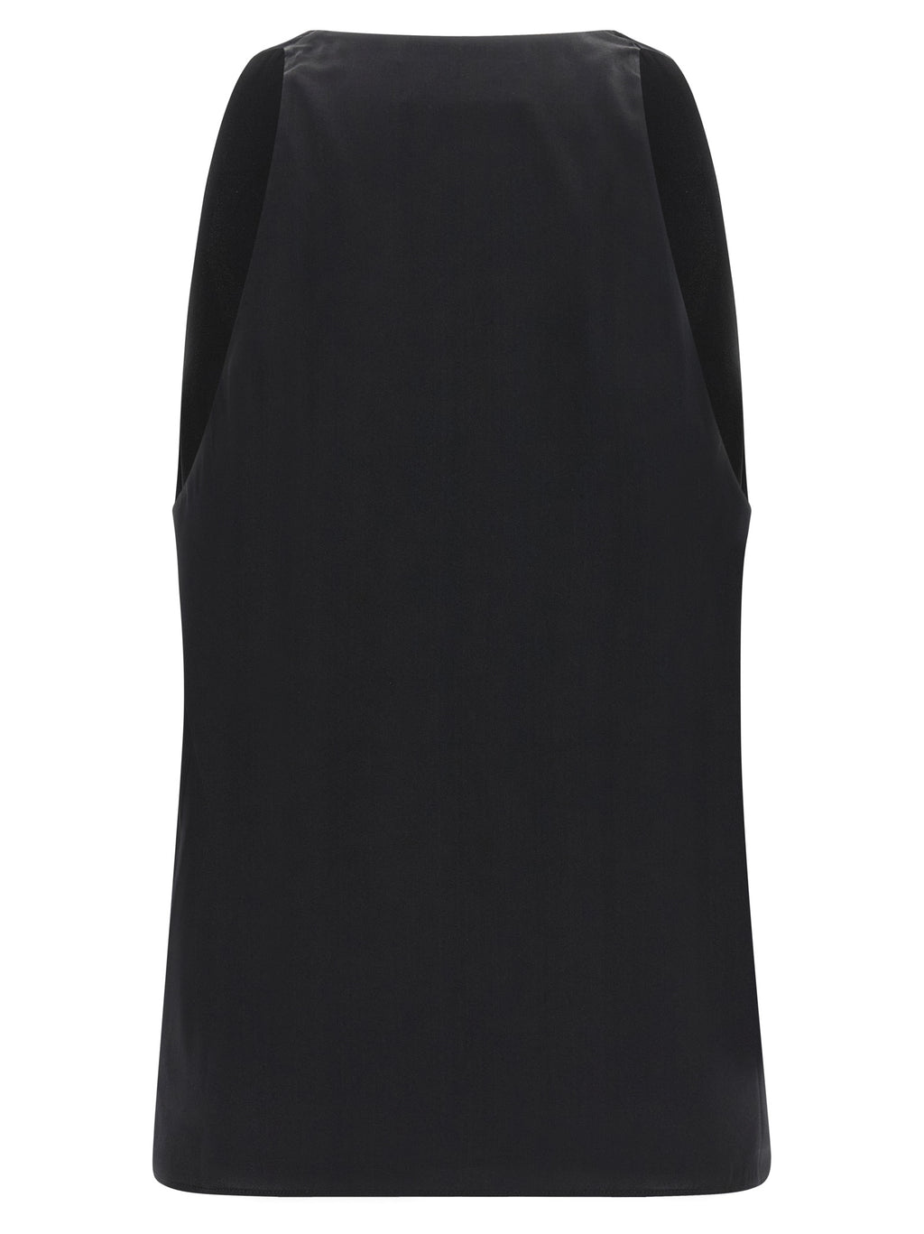 Armarium Black Silk Tank Tops