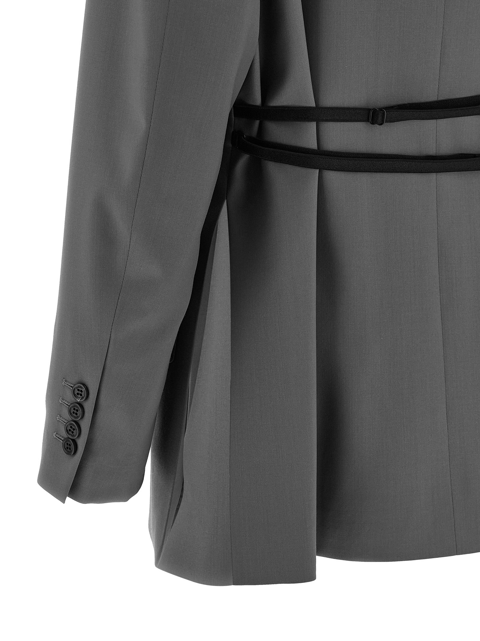 Armarium Gray Virgin Wool Blazer
