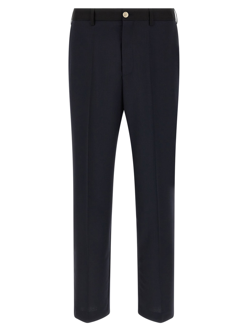 Marni Blue Virgin Wool Casual Pants