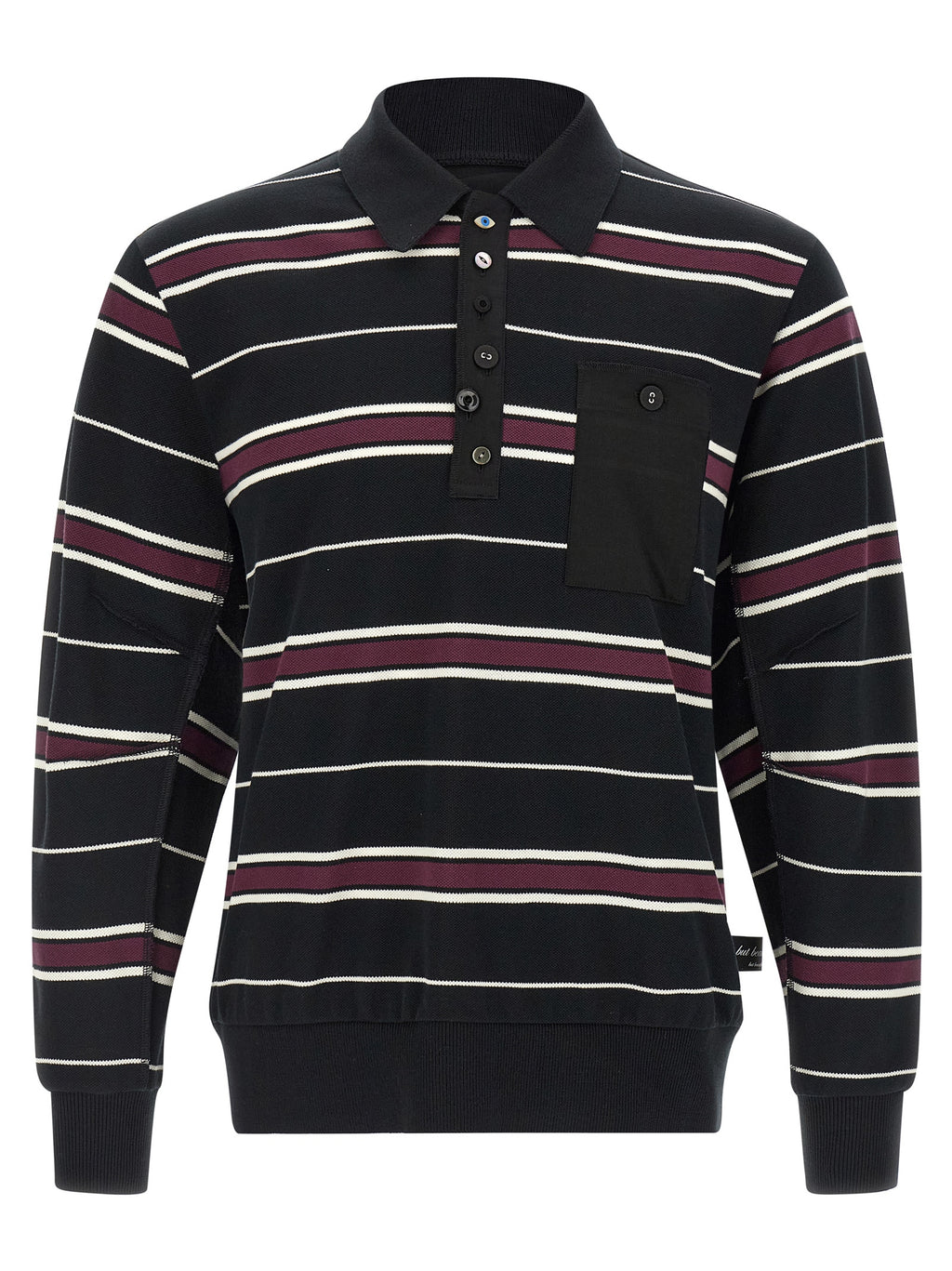 Undercover Multicolor Cotton Polo Shirt