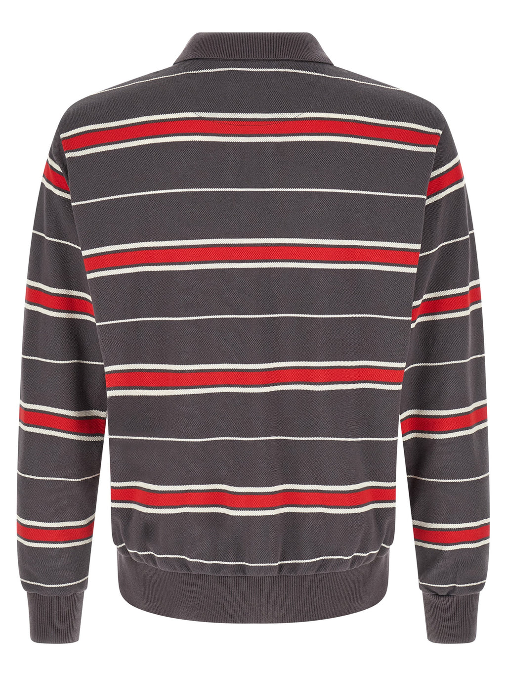 Undercover Gray Cotton Polo Shirt