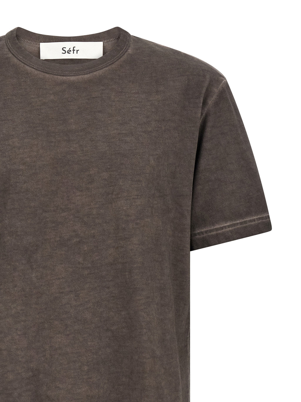 SÉFR Gray Cotton T-Shirt