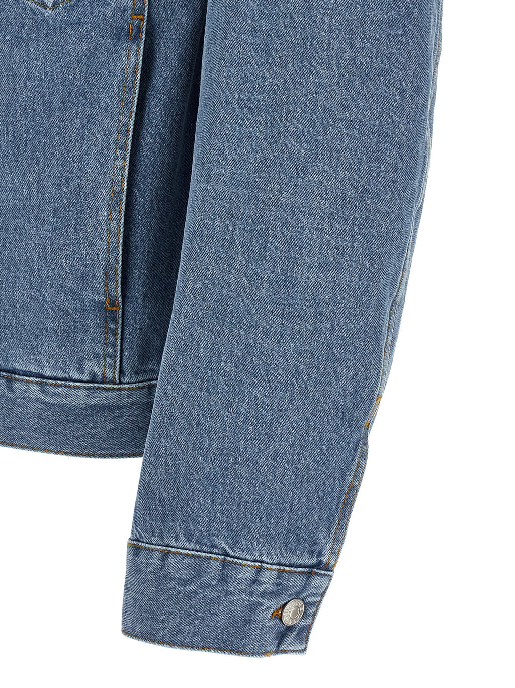 Dries Van Noten Blue Cotton Denim Jacket