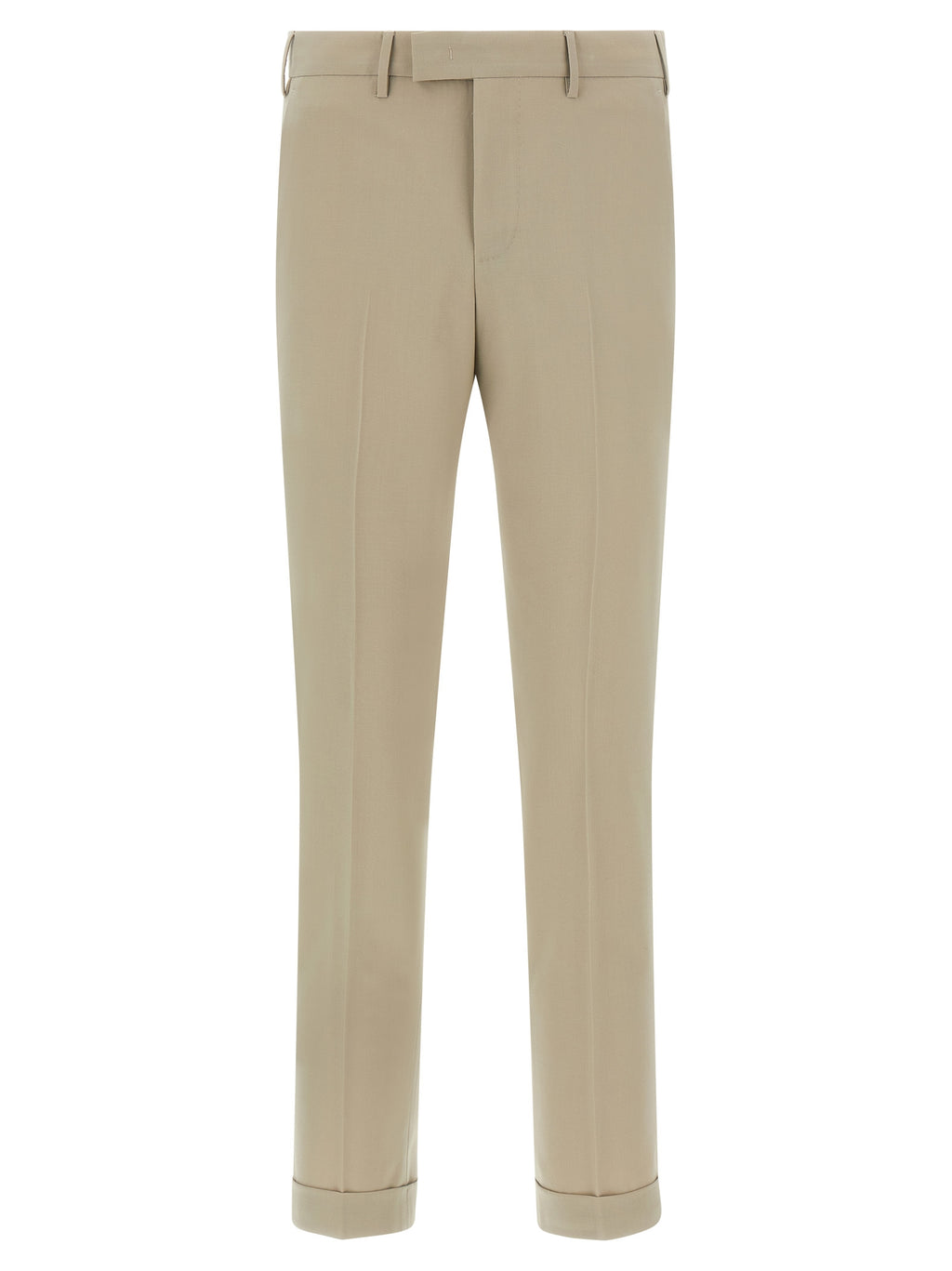 PT Torino Beige Virgin Wool Dress Pants