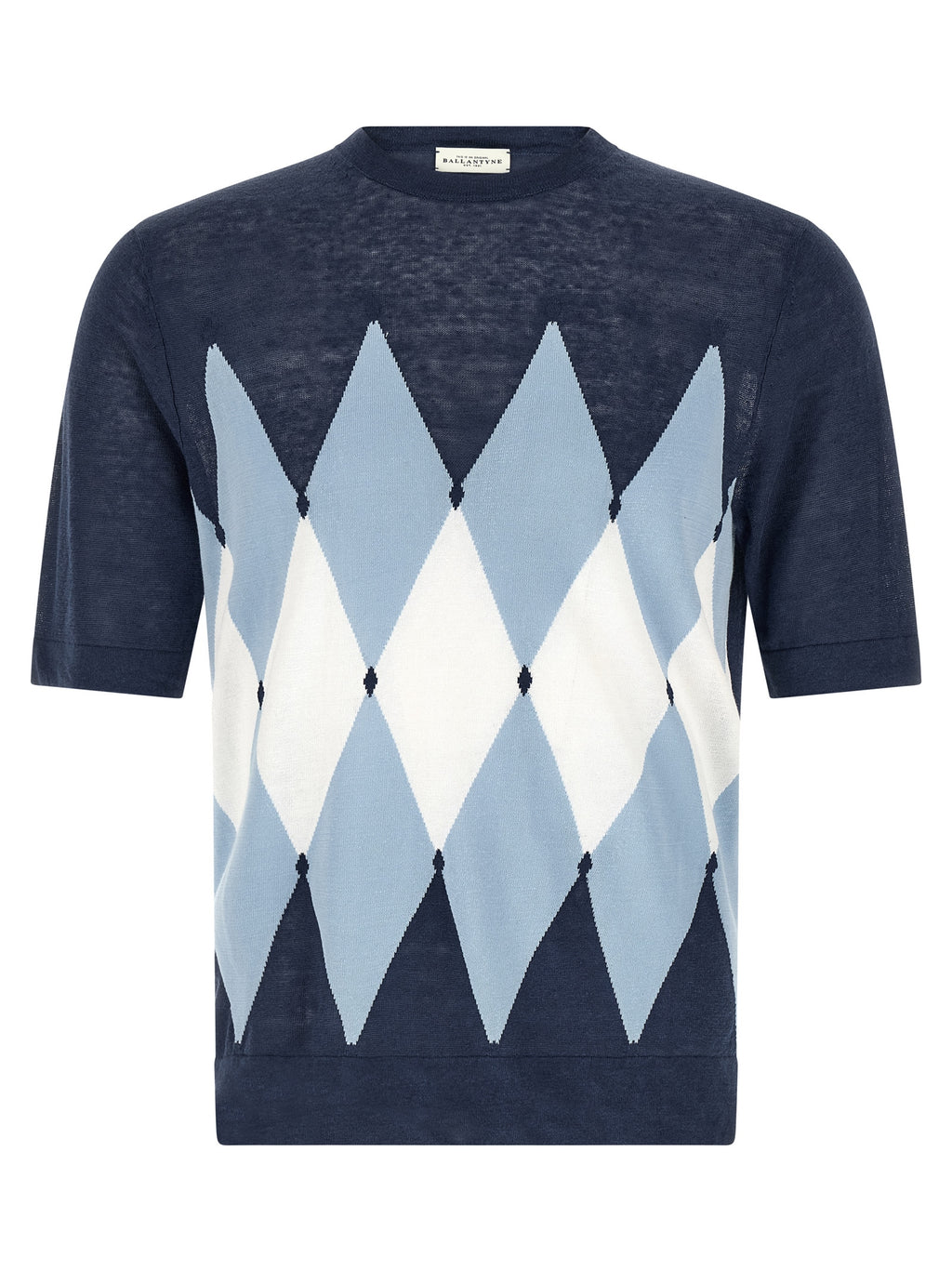 Ballantyne Blue Linen T-Shirt