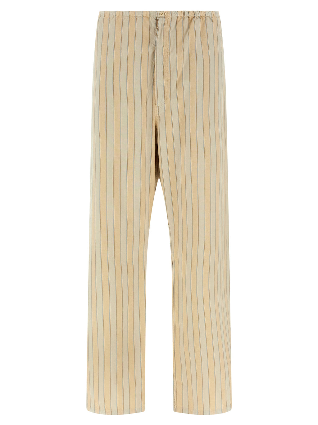 Maison Margiela Beige Cotton Bottoms Sleepwear