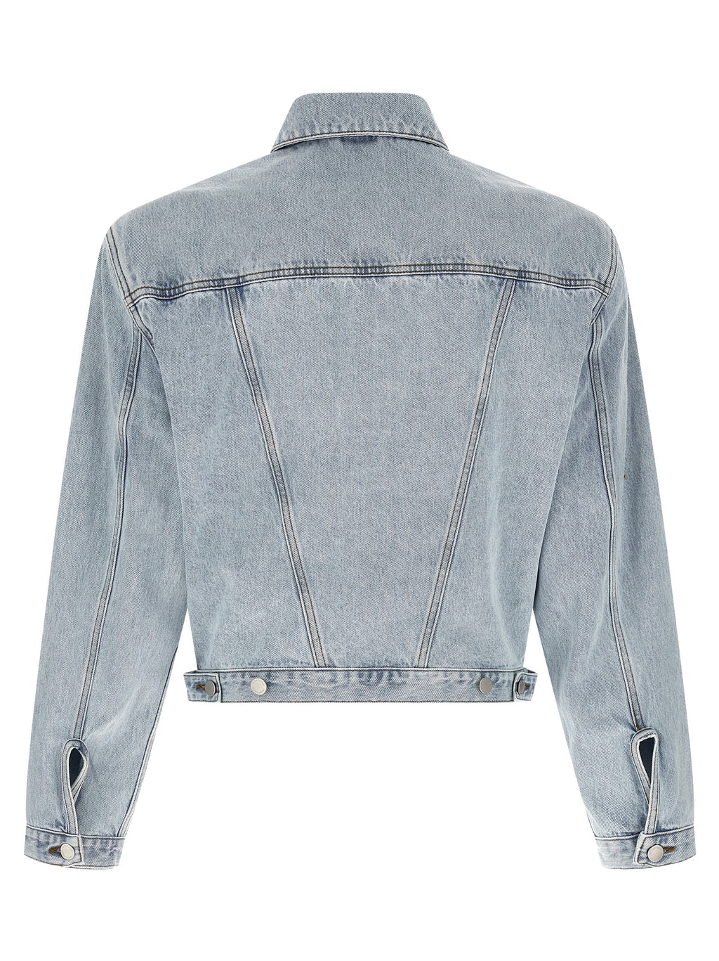 Entire Studios Blue Cotton Denim Jacket