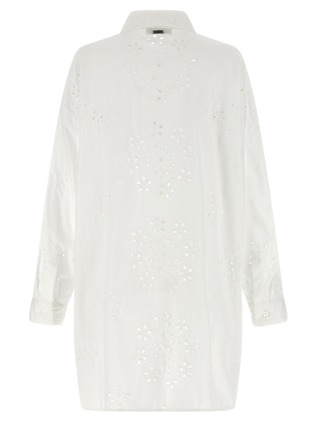 Herno White Cotton Blouse
