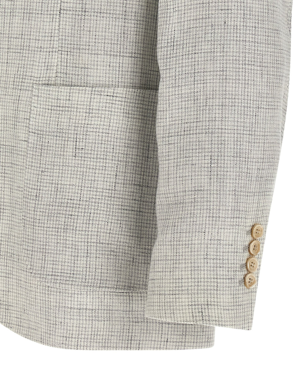 Brunello Cucinelli Beige Linen Blazer