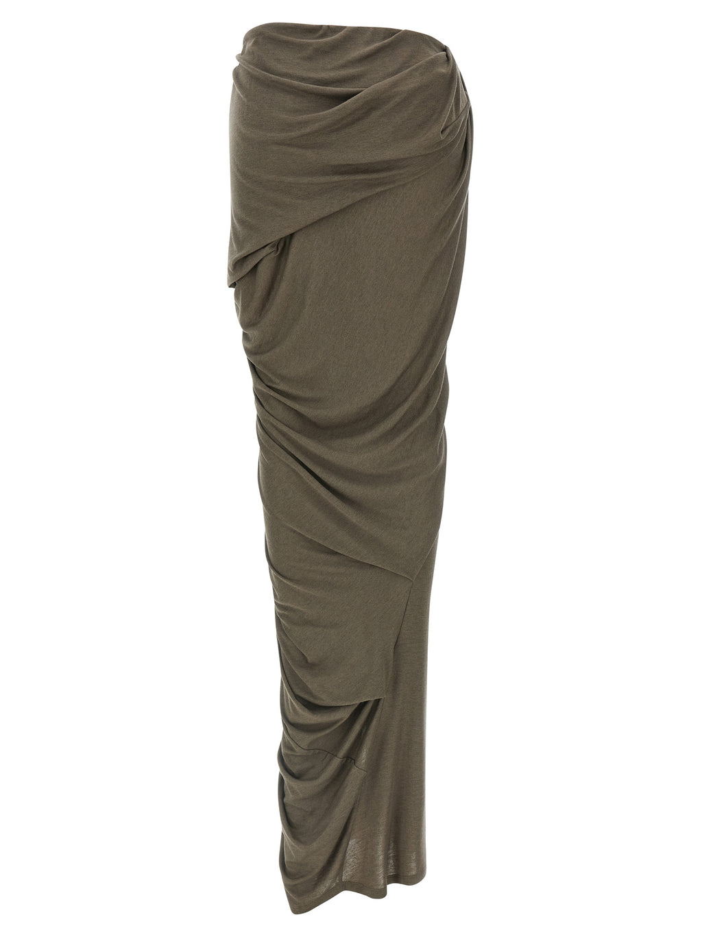 Entire Studios Gray Tencel Mini Skirt