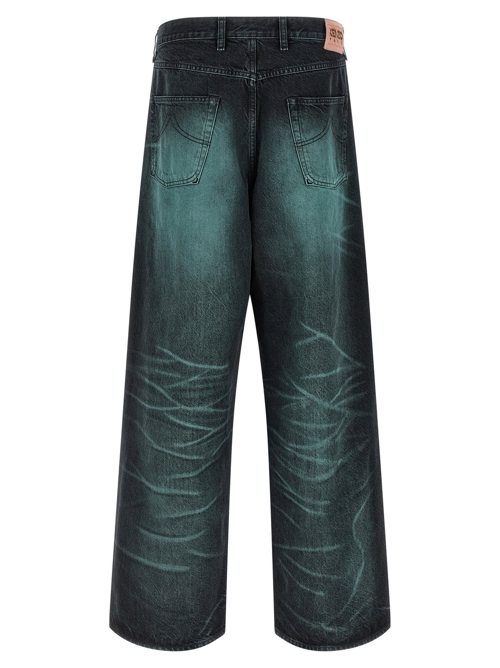 Kenzo Blue Cotton Jeans Denim