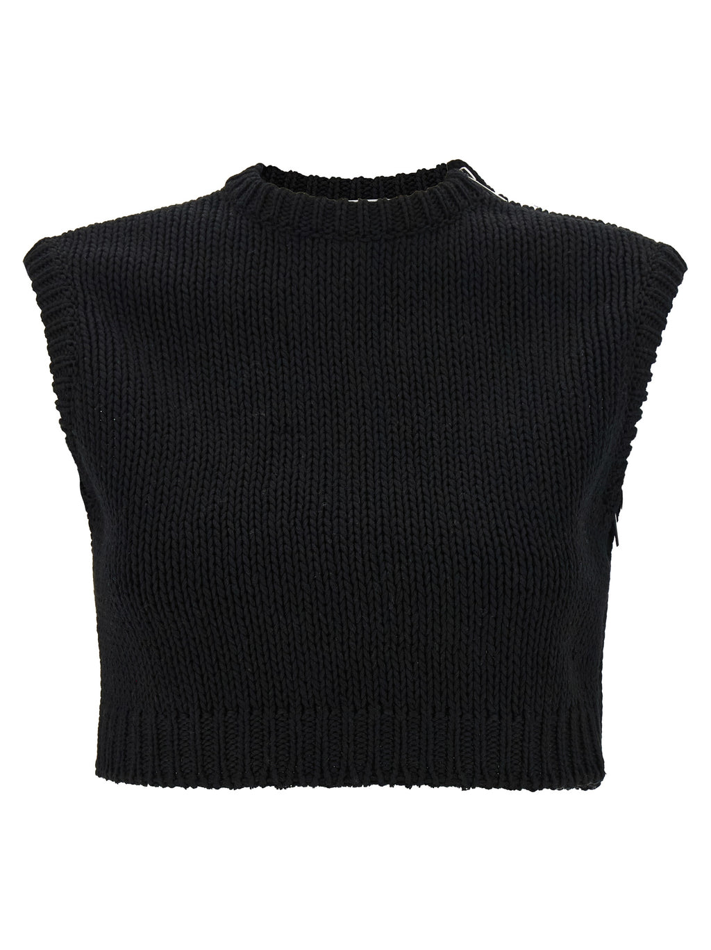 Max Mara Black Cotton Cardigan