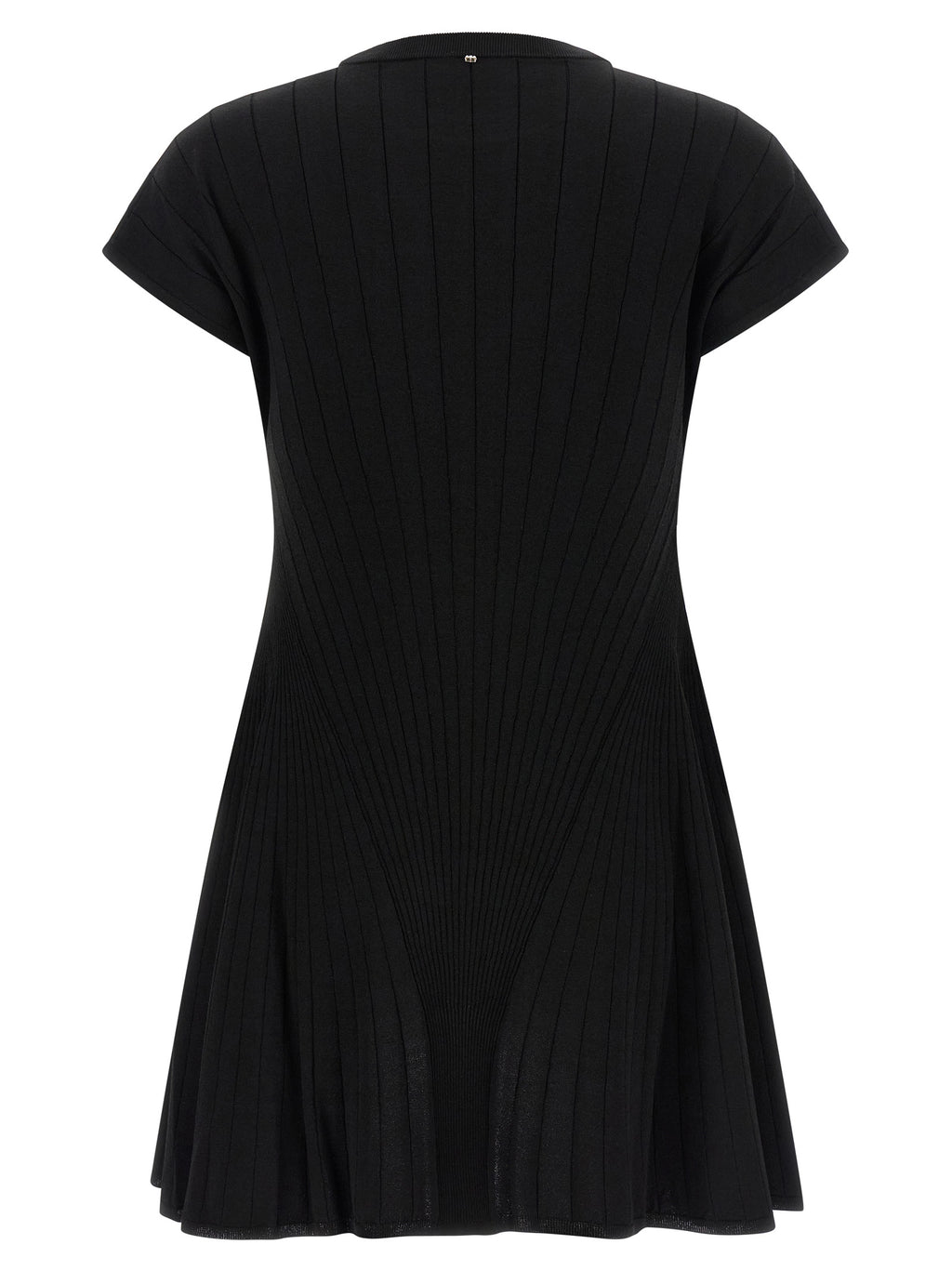 Sportmax Black Viscose Short Dress