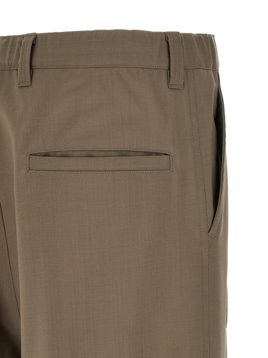 Maison Mihara Yasuhiro Beige Wool Casual Pants
