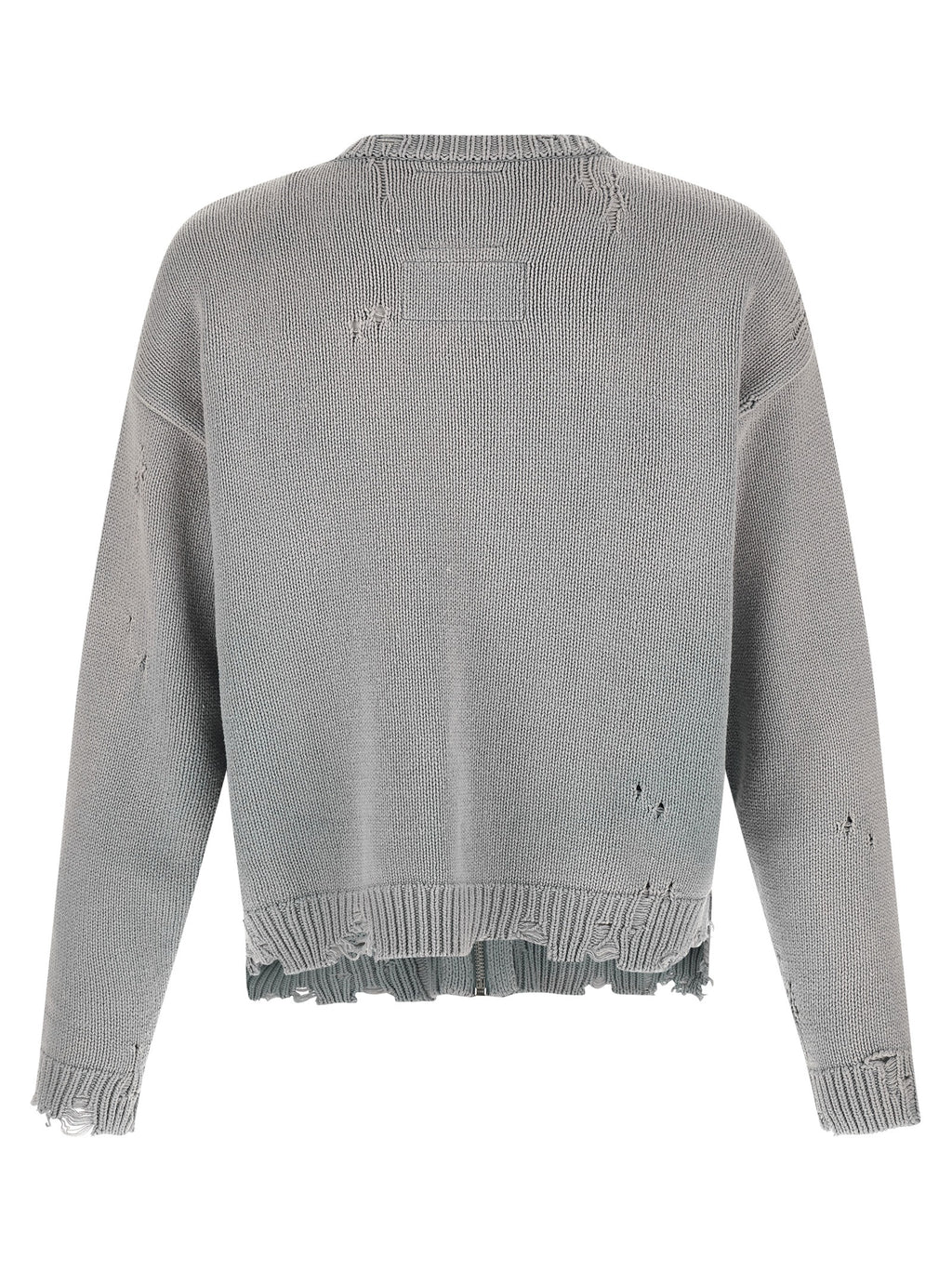 Maison Mihara Yasuhiro Gray Cotton Cardigan